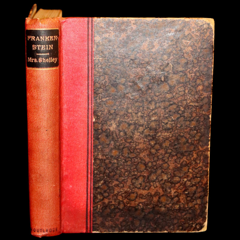 1891 Rare Early Edition - FRANKENSTEIN or The Modern Prometheus by Mary Shelley.