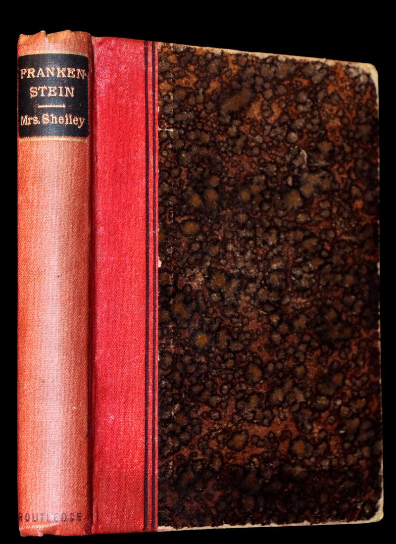 1891 Rare Early Edition - FRANKENSTEIN or The Modern Prometheus by Mary Shelley.