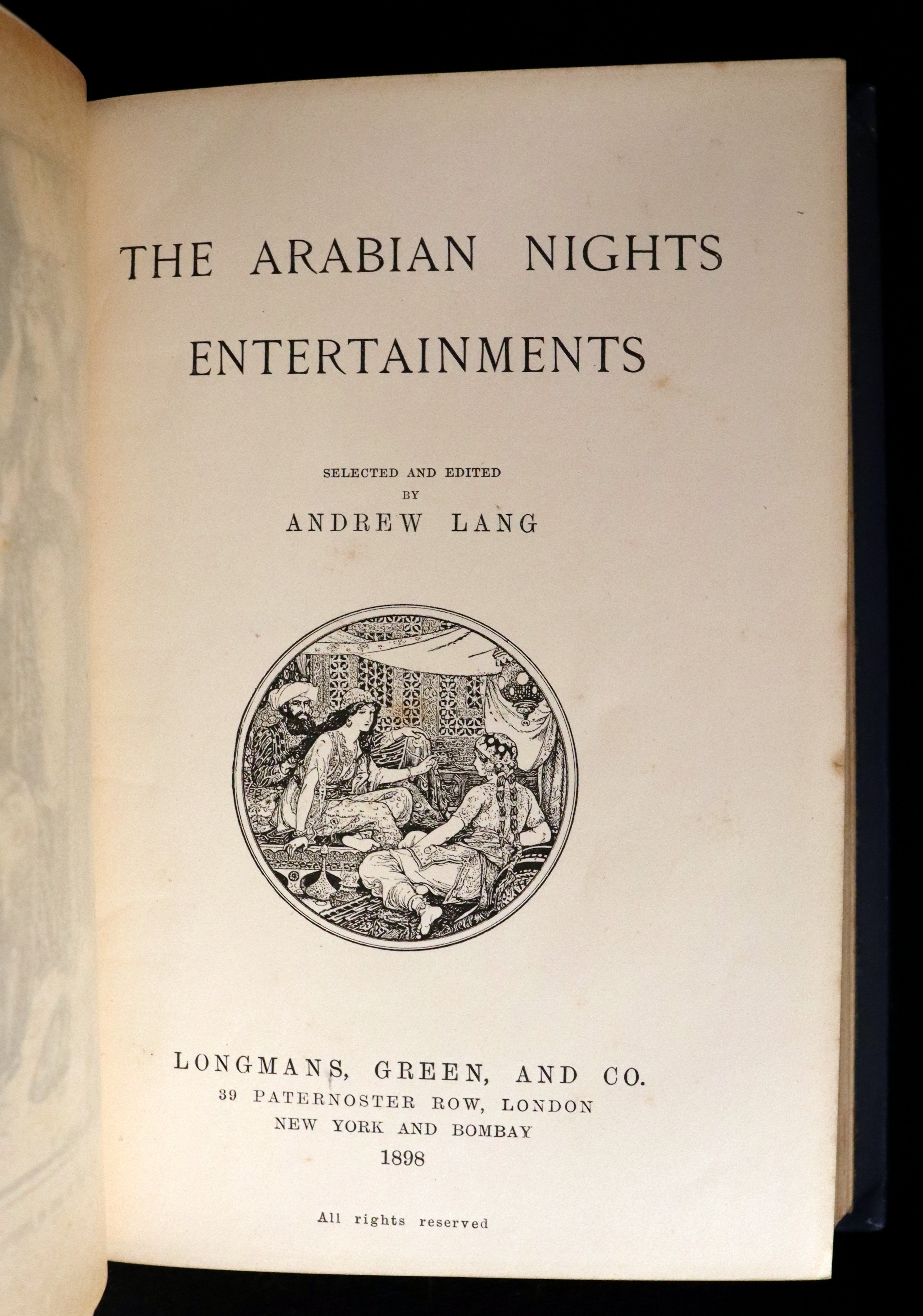 1898 First Edition - THE ARABIAN NIGHTS by Andrew Lang Illustrated