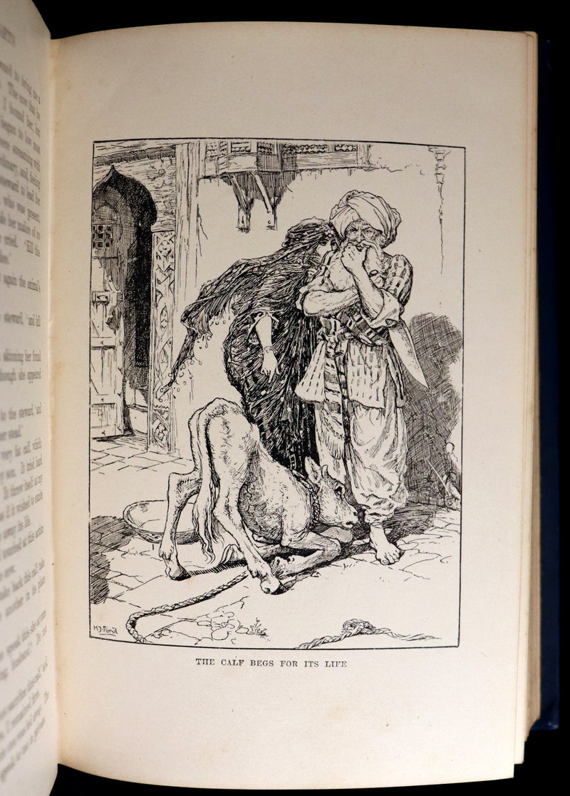 1898 First Edition - THE ARABIAN NIGHTS by Andrew Lang Illustrated by Henry Justice Ford.