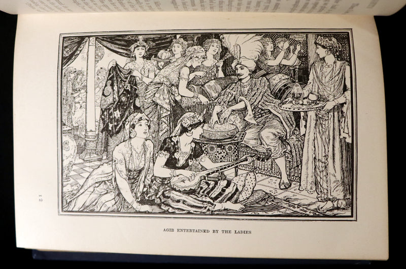 1898 First Edition - THE ARABIAN NIGHTS by Andrew Lang Illustrated by Henry Justice Ford.