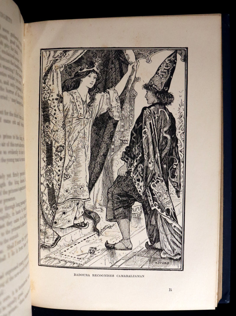 1898 First Edition - THE ARABIAN NIGHTS by Andrew Lang Illustrated by Henry Justice Ford.