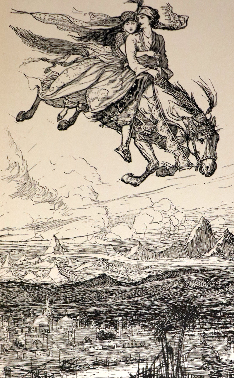1898 First Edition - THE ARABIAN NIGHTS by Andrew Lang Illustrated by Henry Justice Ford.