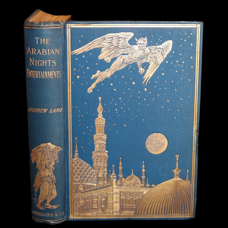 1898 First Edition - THE ARABIAN NIGHTS by Andrew Lang Illustrated by Henry Justice Ford.