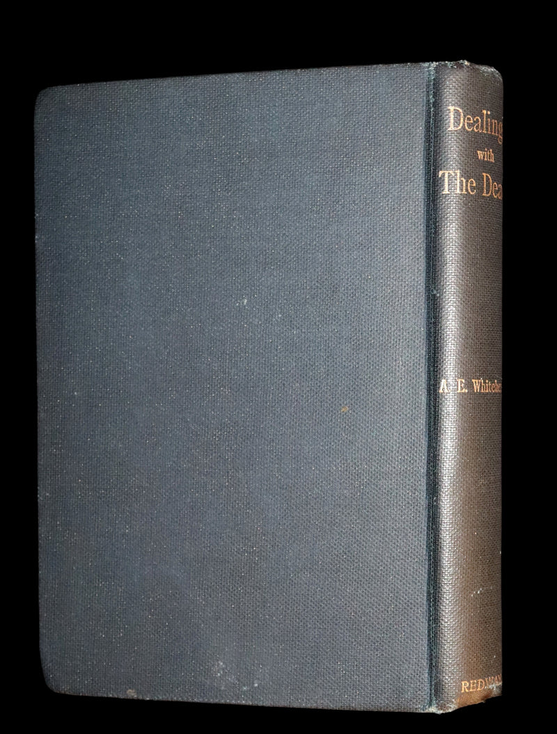 1898 Scarce First Edition - DEALINGS WITH THE DEAD, Narratives From "La Légende de la Mort en Basse Bretagne"