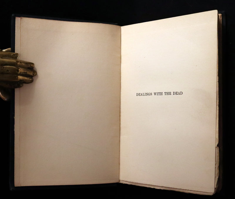 1898 Scarce First Edition - DEALINGS WITH THE DEAD, Narratives From "La Légende de la Mort en Basse Bretagne"