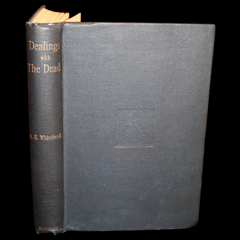 1898 Scarce First Edition - DEALINGS WITH THE DEAD, Narratives From "La Légende de la Mort en Basse Bretagne"