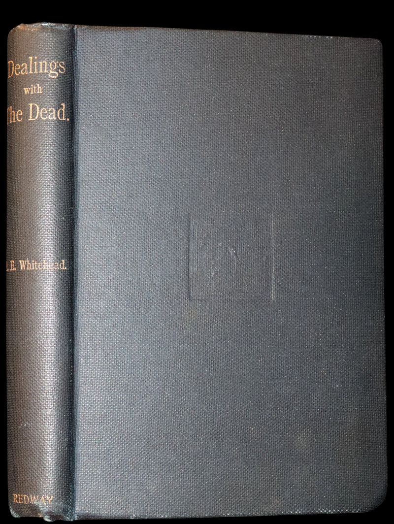 1898 Scarce First Edition - DEALINGS WITH THE DEAD, Narratives From "La Légende de la Mort en Basse Bretagne"