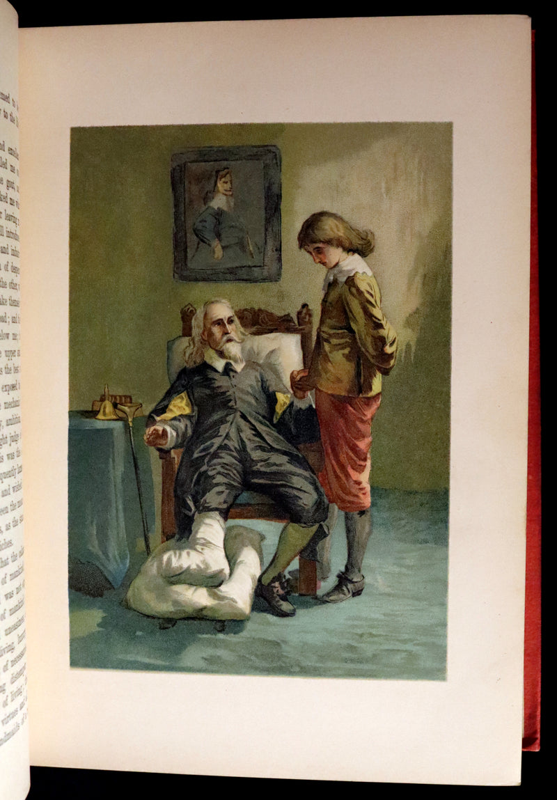 1895 Rare Book - THE LIFE and ADVENTURES OF ROBINSON CRUSOE Illustrated by J. D. Watson.