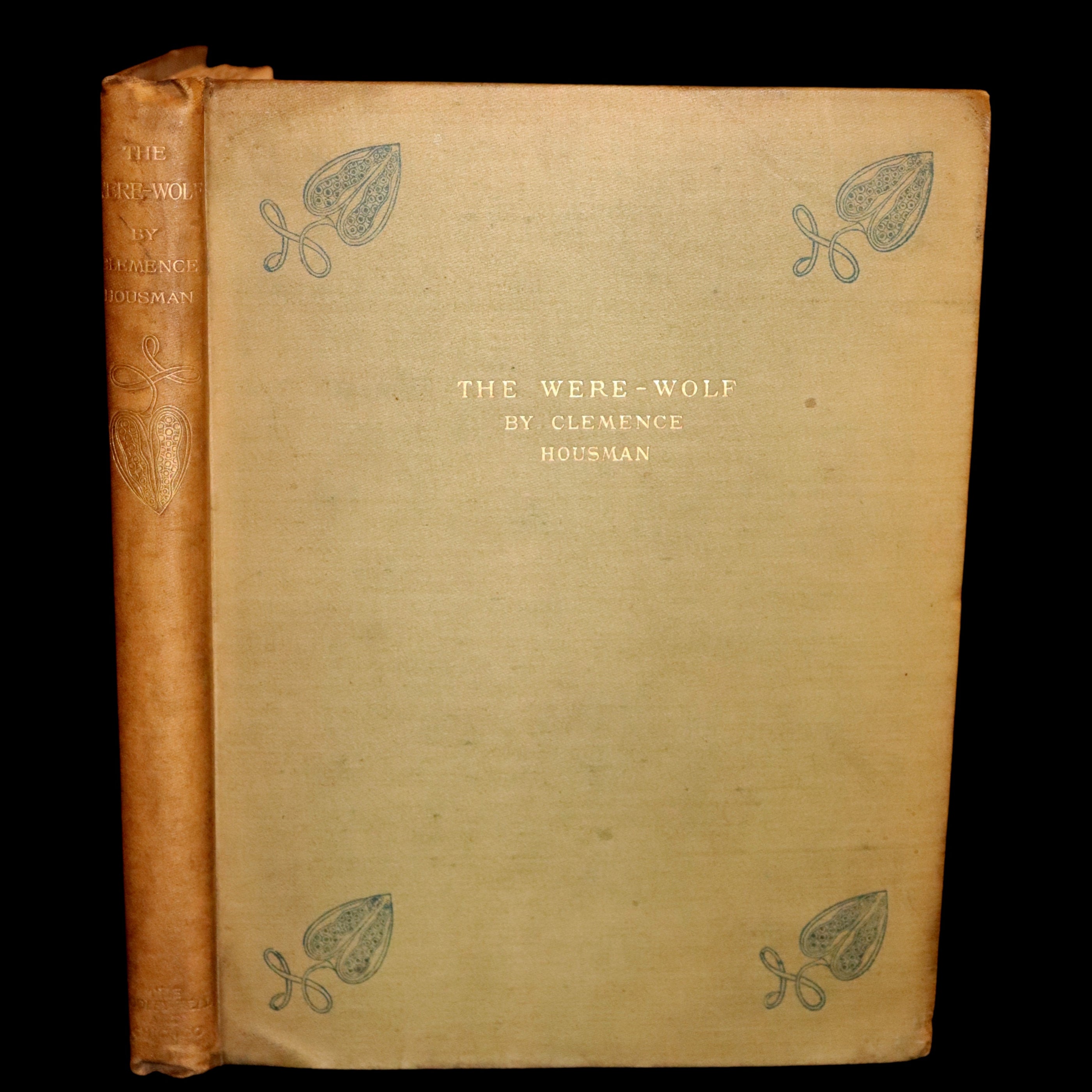 1896 Rare First Edition Book on Werewolves - THE WERE-WOLF by Clemence ...