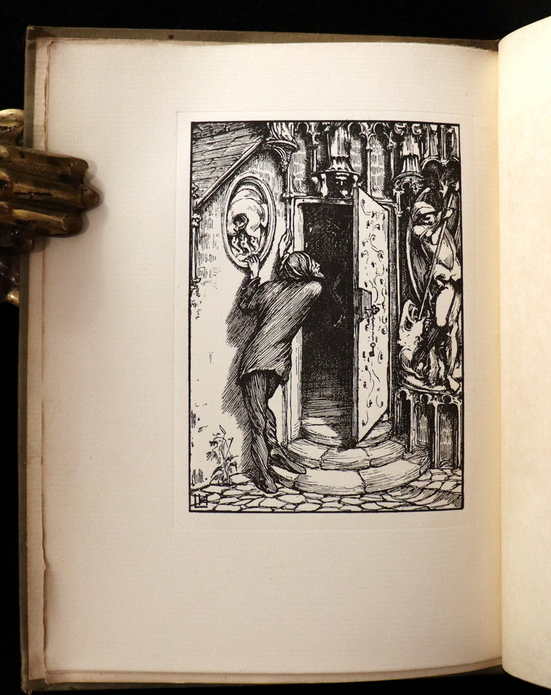1896 Rare First Edition Book on Werewolves - THE WERE-WOLF by Clemence Housman.