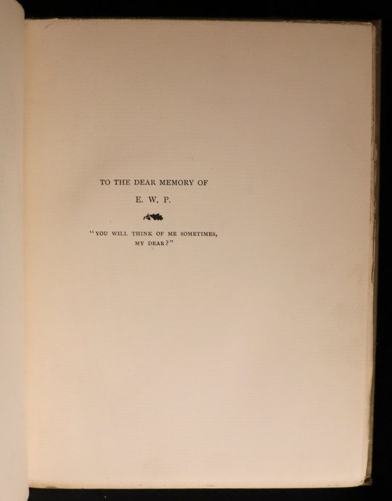 1896 Rare First Edition Book on Werewolves - THE WERE-WOLF by Clemence Housman.