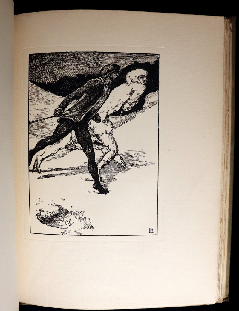 Werewolf Book First 1896 Rare First Edition Book on Werewolves - THE WERE-WOLF by Clemence ...