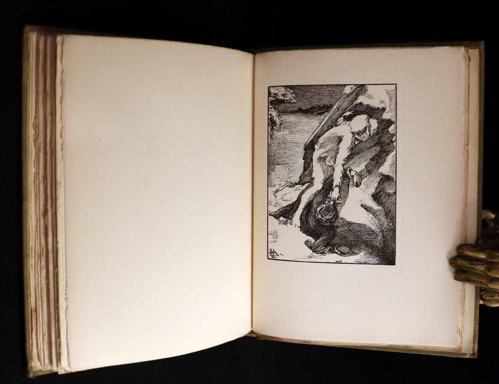 Werewolf Book First 1896 Rare First Edition Book on Werewolves - THE WERE-WOLF by Clemence ...