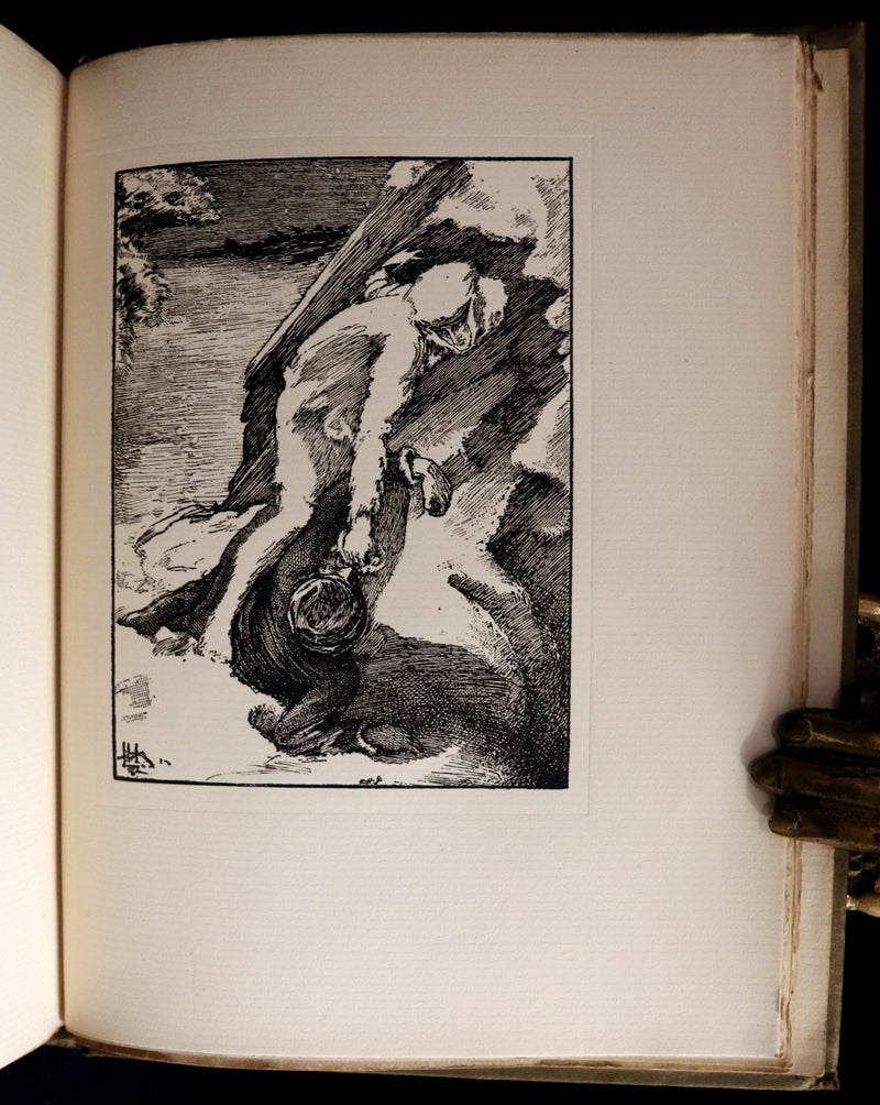 1896 Rare First Edition Book on Werewolves - THE WERE-WOLF by Clemence Housman.