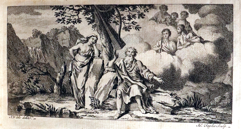 1762 Rare Book - FINGAL with Poems by Ossian, Son of Fingal. Translated from Galic by James MacPherson.