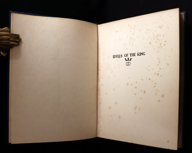 1911 First Edition Illustrated by Pre-Raphaelite Eleanor Fortescue Brickdale - Legend of King Arthur - Idylls of the King.