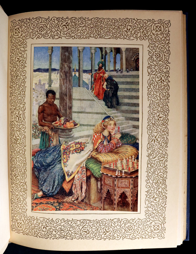 1911 First Edition Illustrated by Pre-Raphaelite Eleanor Fortescue Brickdale - Legend of King Arthur - Idylls of the King.