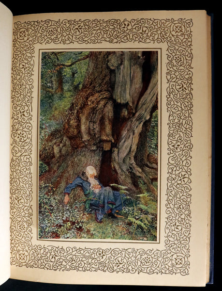 1911 First Edition Illustrated by Pre-Raphaelite Eleanor Fortescue Brickdale - Legend of King Arthur - Idylls of the King.