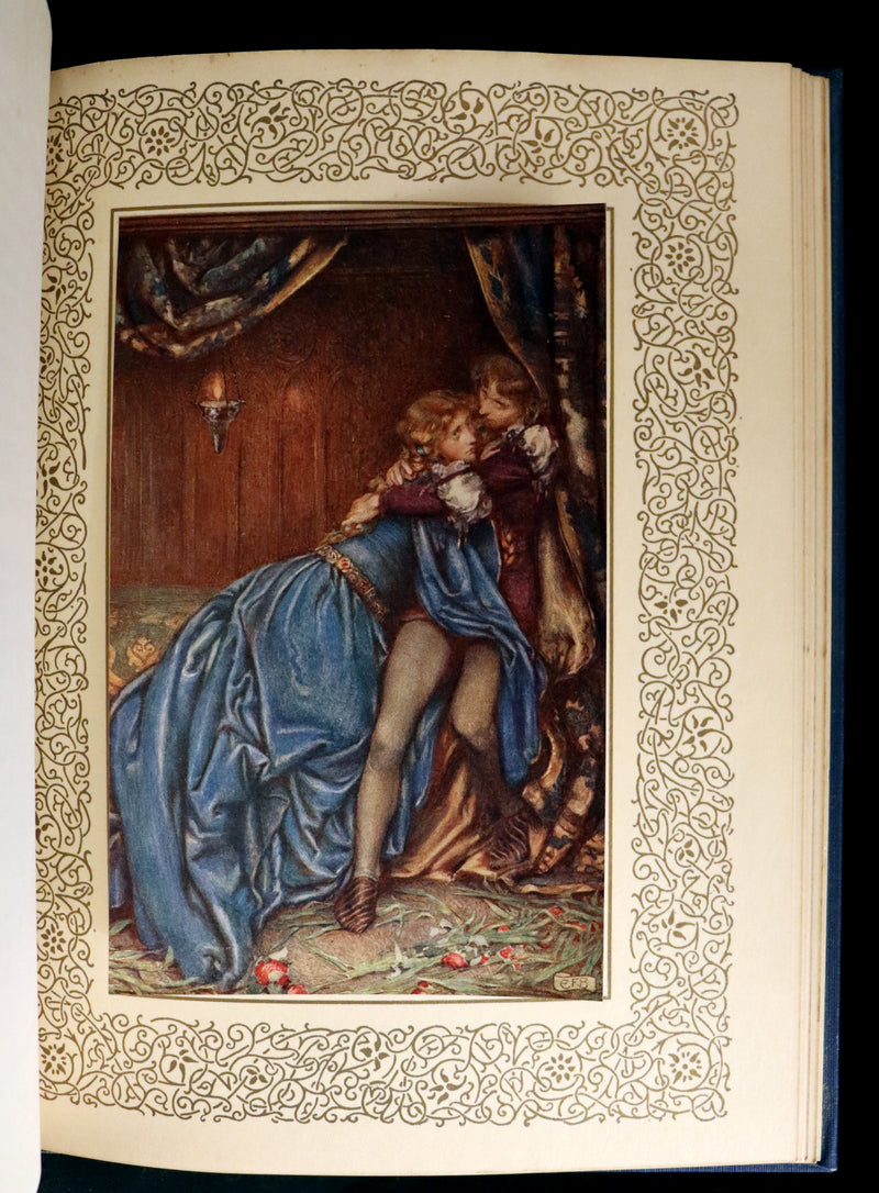 1911 First Edition Illustrated by Pre-Raphaelite Eleanor Fortescue Brickdale - Legend of King Arthur - Idylls of the King.