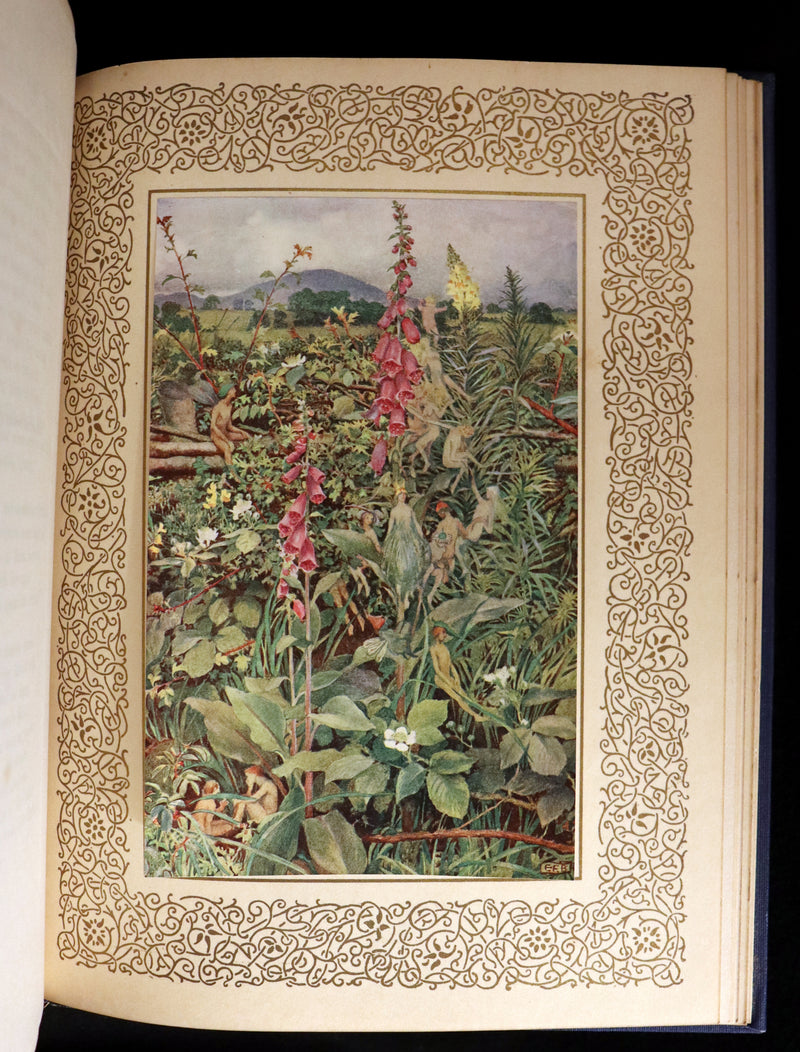 1911 First Edition Illustrated by Pre-Raphaelite Eleanor Fortescue Brickdale - Legend of King Arthur - Idylls of the King.