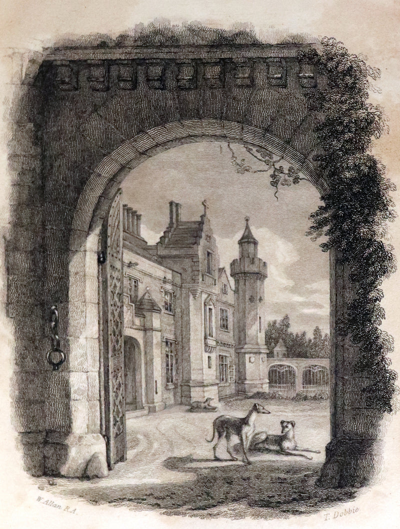 1860 Rare Book ~ The Poetical Works of Sir Walter Scott. Lady of the Lake. Illustrated.