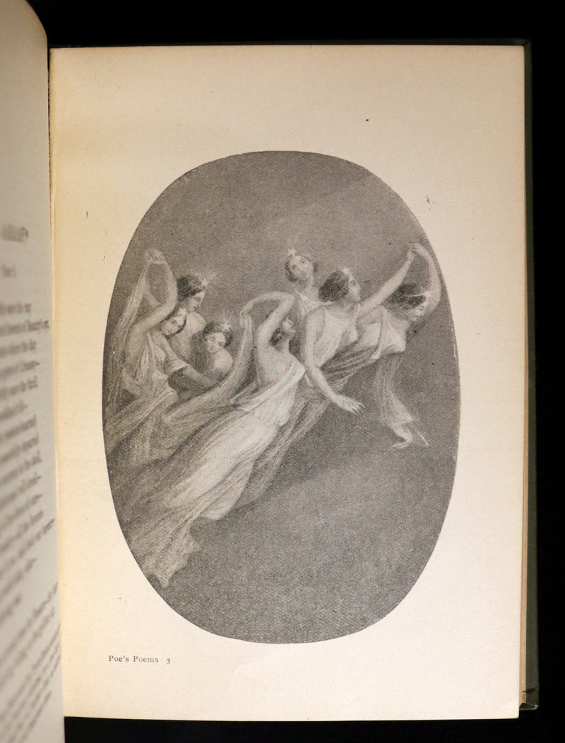 1895 Rare Book - The Raven and other POEMS by Edgar Allan POE. Illustrated.
