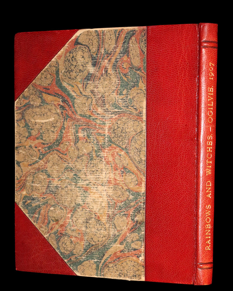 1907 Scarce First Edition bound by Ramage - RAINBOWS and WITCHES, fantastical poems by William Henry Ogilvie.