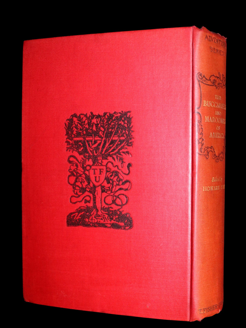 1892 Scarce Book - Pirates -The Buccaneers And Marooners Of America by Howard Pyle.