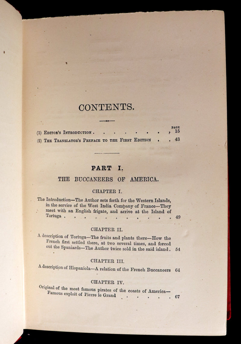 1892 Scarce Book - Pirates -The Buccaneers And Marooners Of America by Howard Pyle.