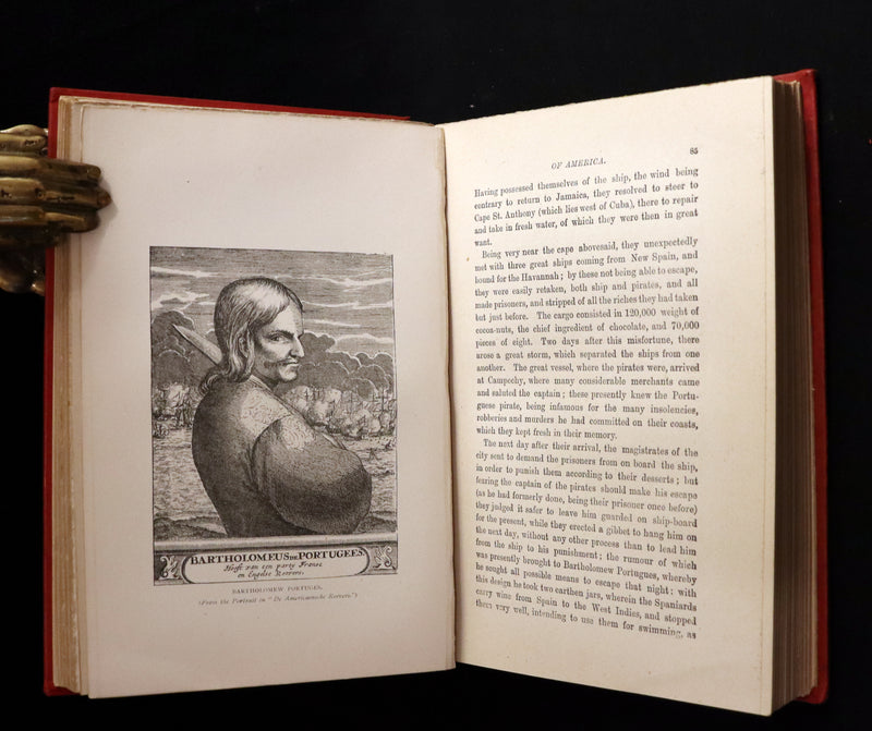 1892 Scarce Book - Pirates -The Buccaneers And Marooners Of America by Howard Pyle.