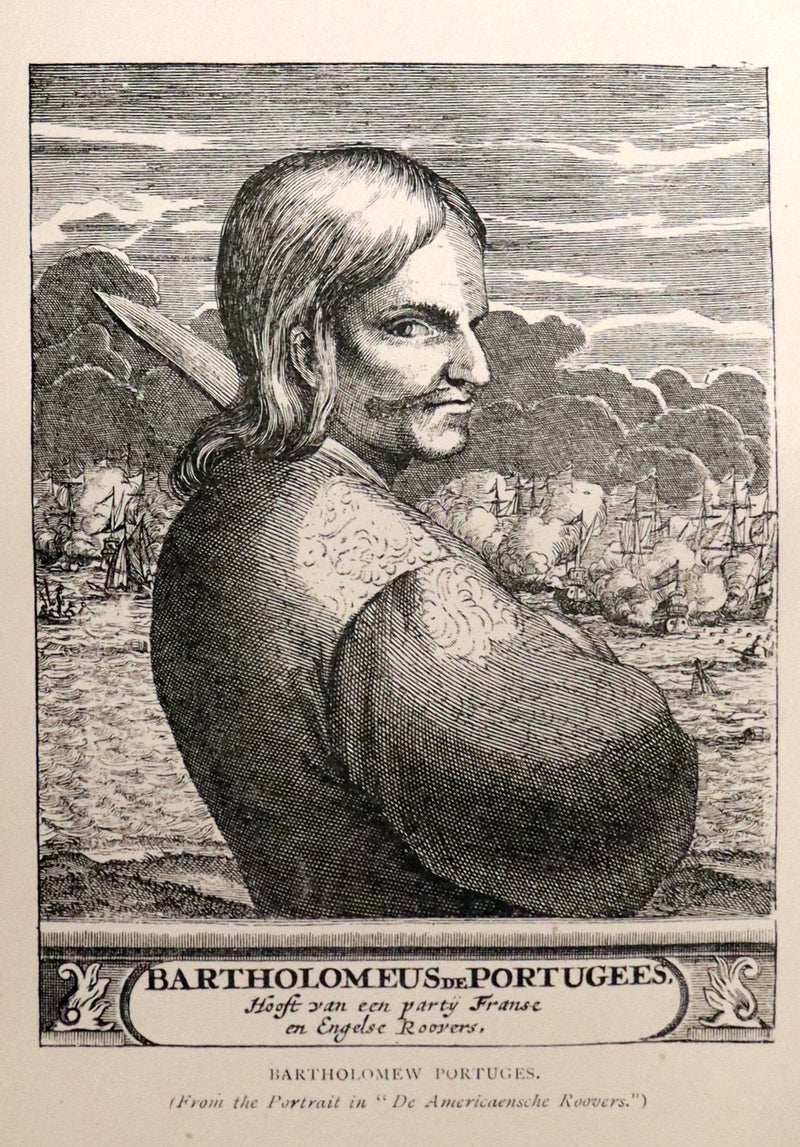 1892 Scarce Book - Pirates -The Buccaneers And Marooners Of America by Howard Pyle.