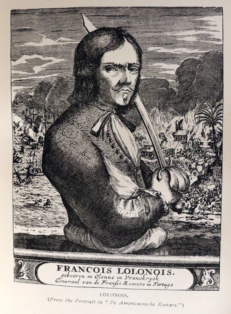 1892 Scarce Book - Pirates -The Buccaneers And Marooners Of America by Howard Pyle.