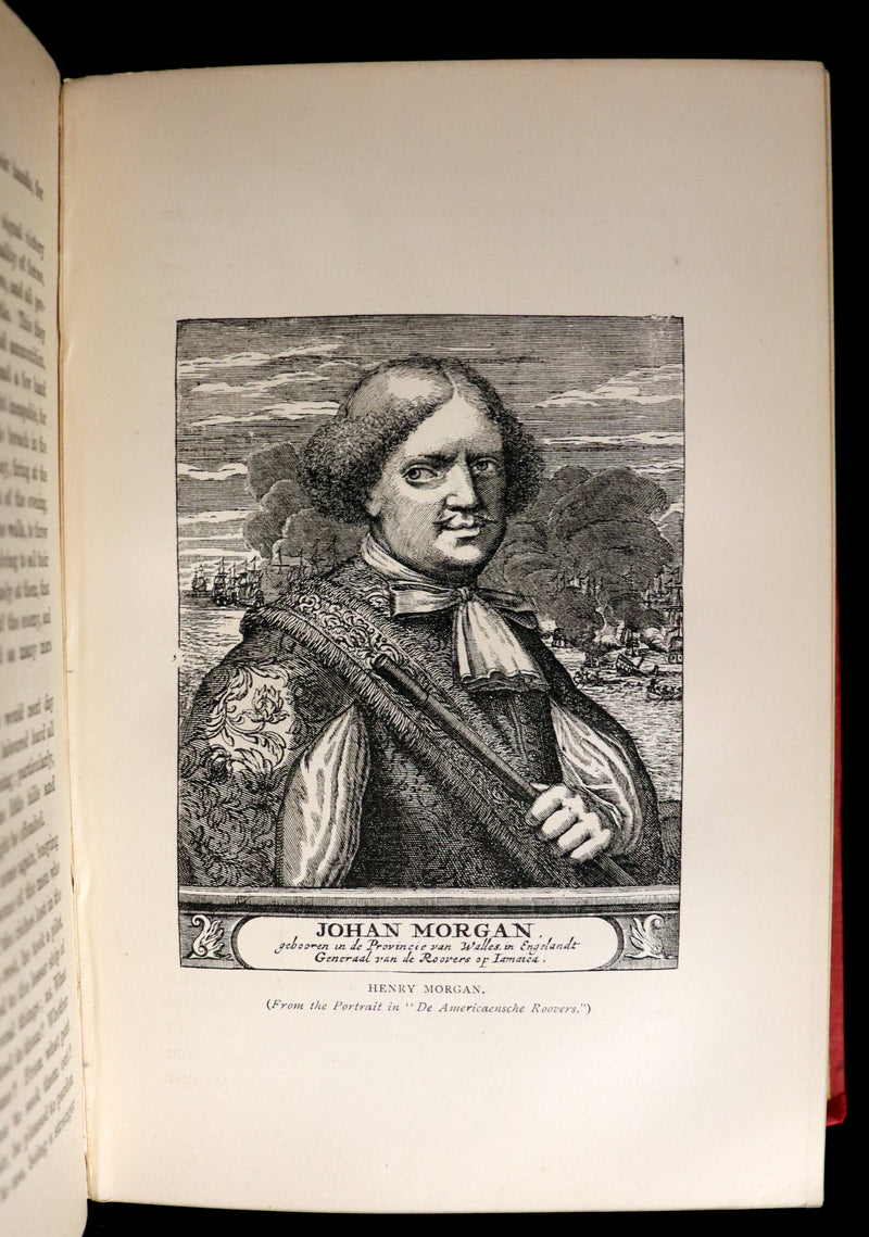 1892 Scarce Book - Pirates -The Buccaneers And Marooners Of America by Howard Pyle.