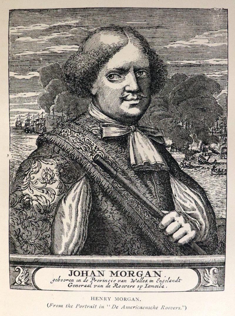 1892 Scarce Book - Pirates -The Buccaneers And Marooners Of America by Howard Pyle.