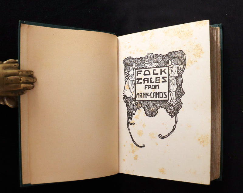 1910 Rare 1st Edition - Folk Tales from Many Lands by Lilian Gask illustrated by Willy Pogany.