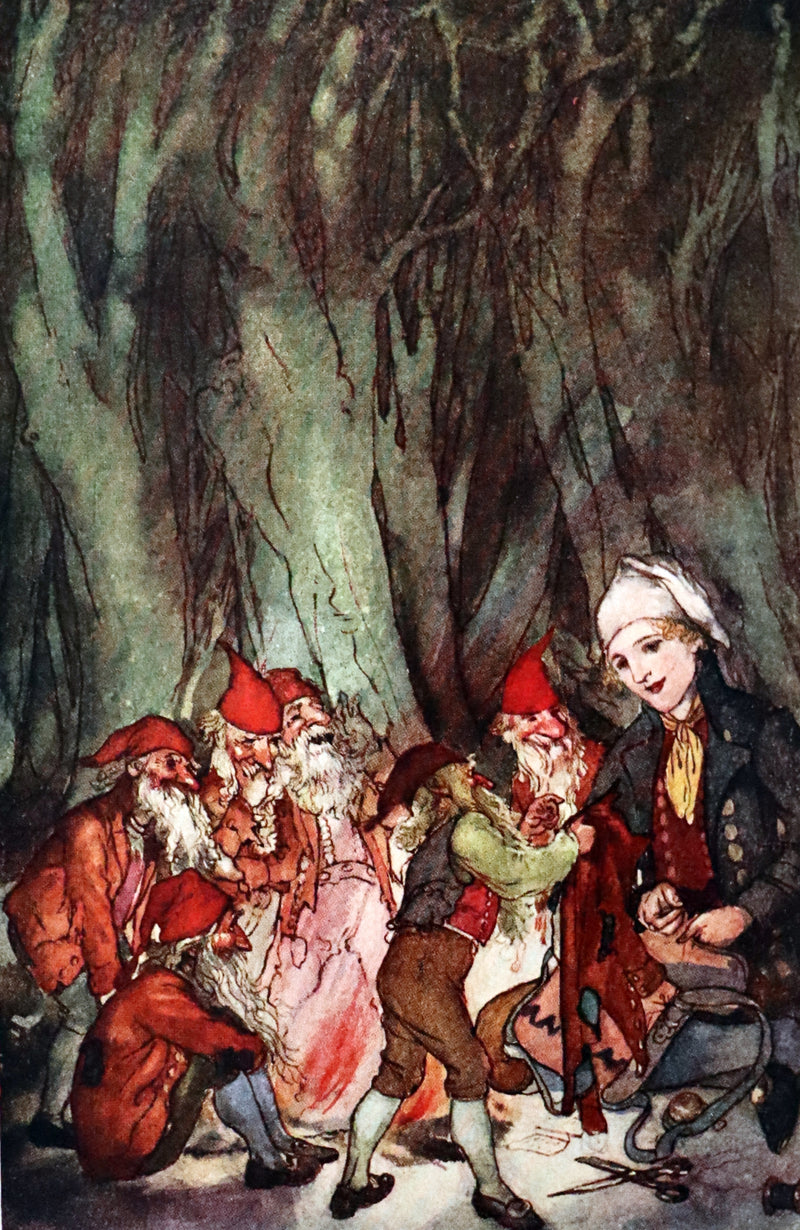 1910 Rare 1st Edition - Folk Tales from Many Lands by Lilian Gask illustrated by Willy Pogany.