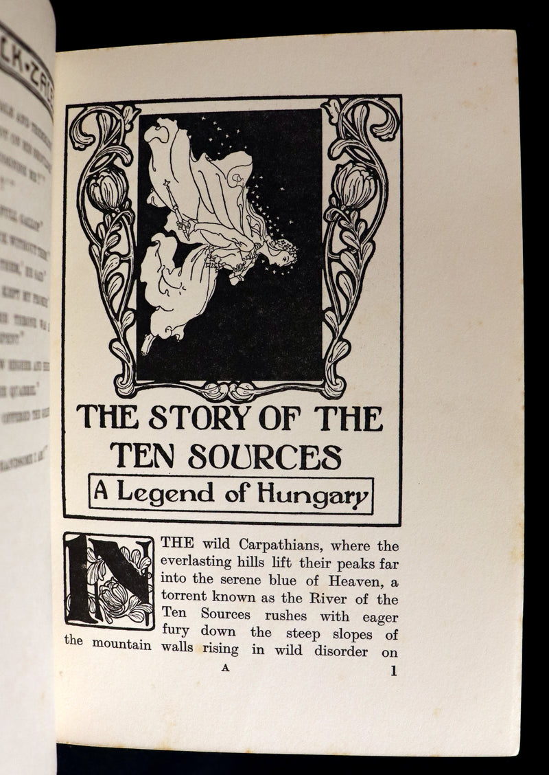 1910 Rare 1st Edition - Folk Tales from Many Lands by Lilian Gask illustrated by Willy Pogany.