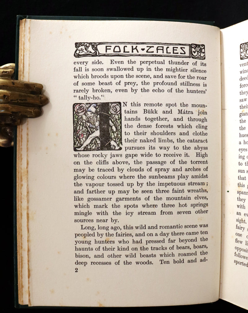 1910 Rare 1st Edition - Folk Tales from Many Lands by Lilian Gask illustrated by Willy Pogany.