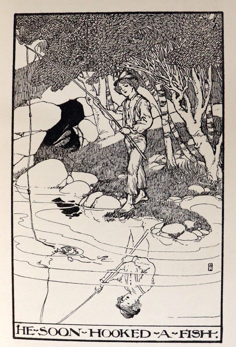 1910 Rare 1st Edition - Folk Tales from Many Lands by Lilian Gask illustrated by Willy Pogany.