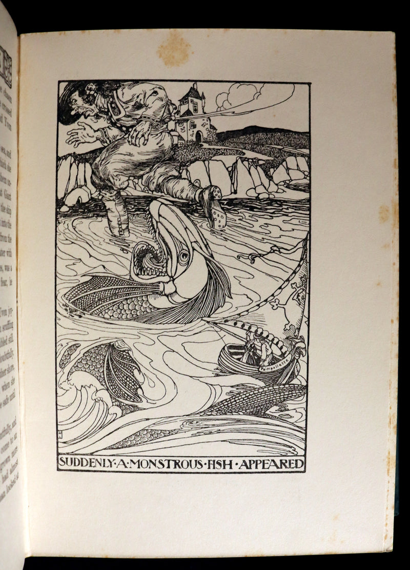 1910 Rare 1st Edition - Folk Tales from Many Lands by Lilian Gask illustrated by Willy Pogany.