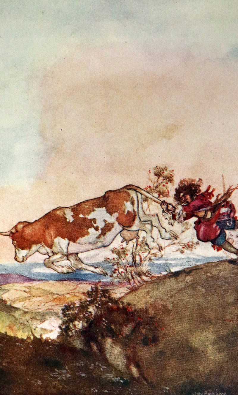 1910 Rare 1st Edition - Folk Tales from Many Lands by Lilian Gask illustrated by Willy Pogany.