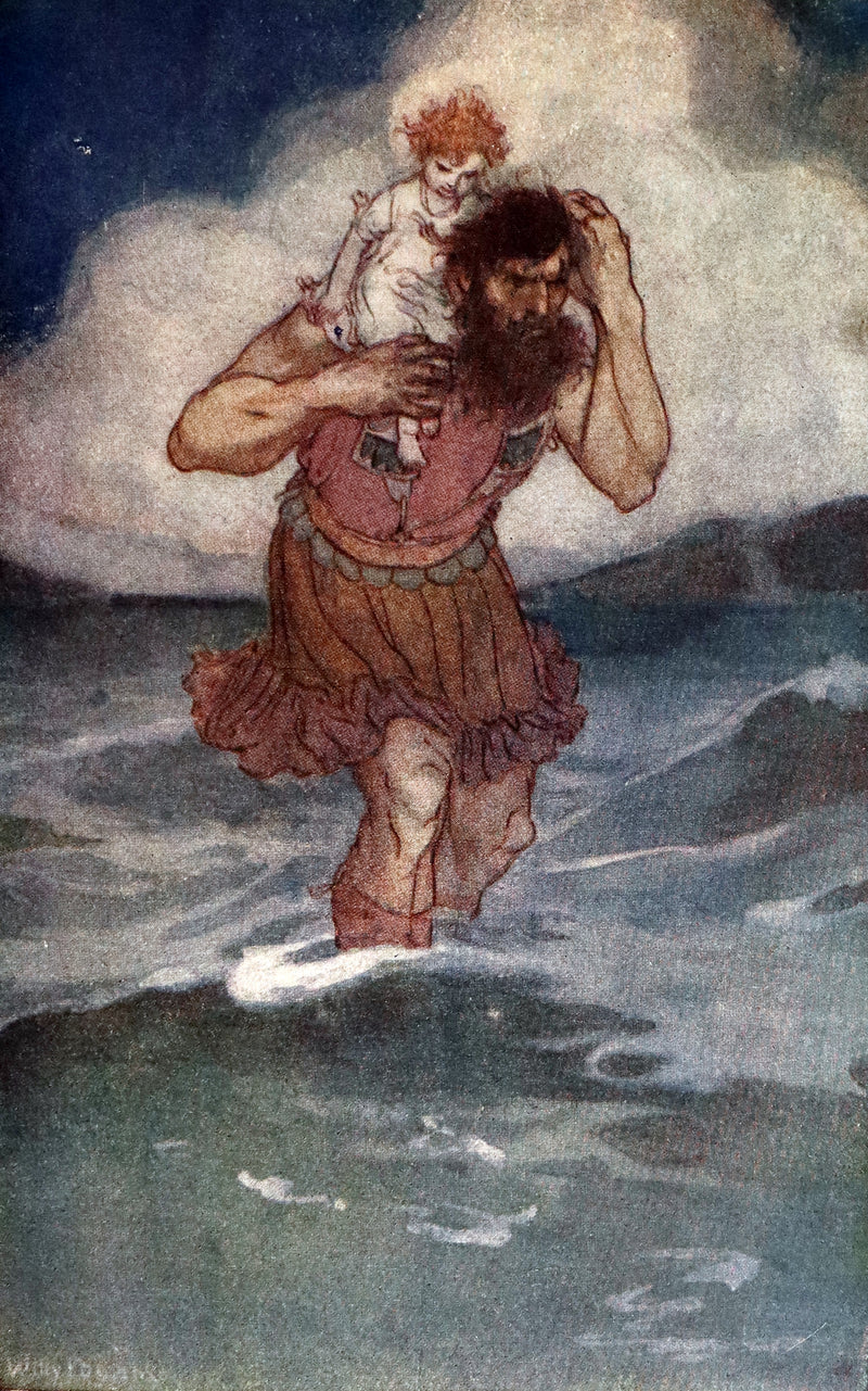 1910 Rare 1st Edition - Folk Tales from Many Lands by Lilian Gask illustrated by Willy Pogany.