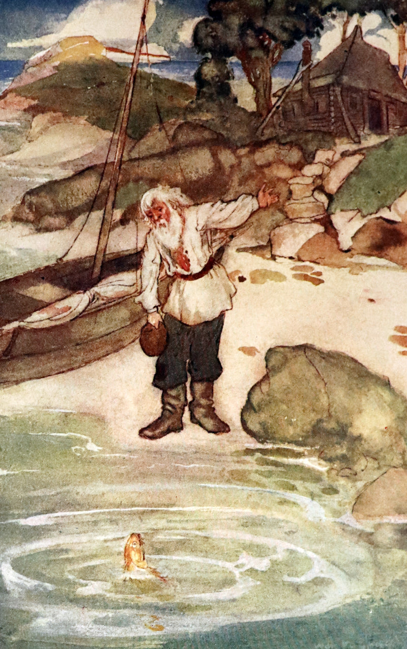 1910 Rare 1st Edition - Folk Tales from Many Lands by Lilian Gask illustrated by Willy Pogany.