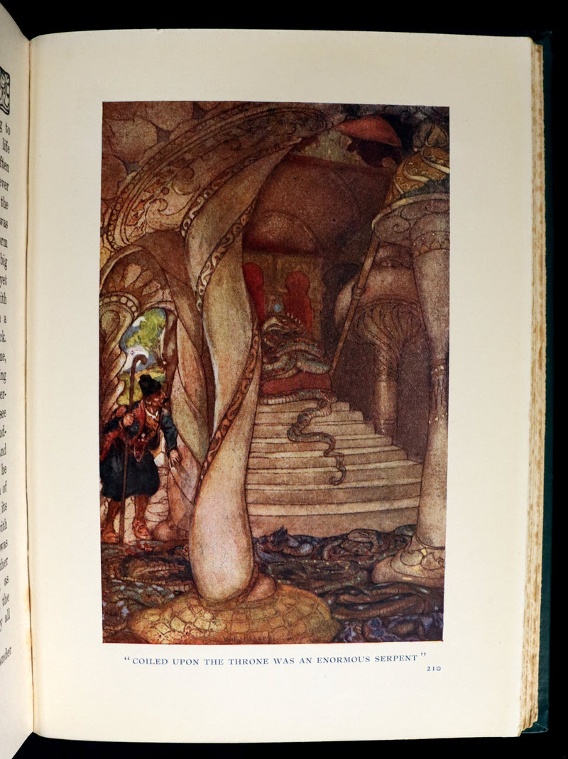 1910 Rare 1st Edition - Folk Tales from Many Lands by Lilian Gask illustrated by Willy Pogany.