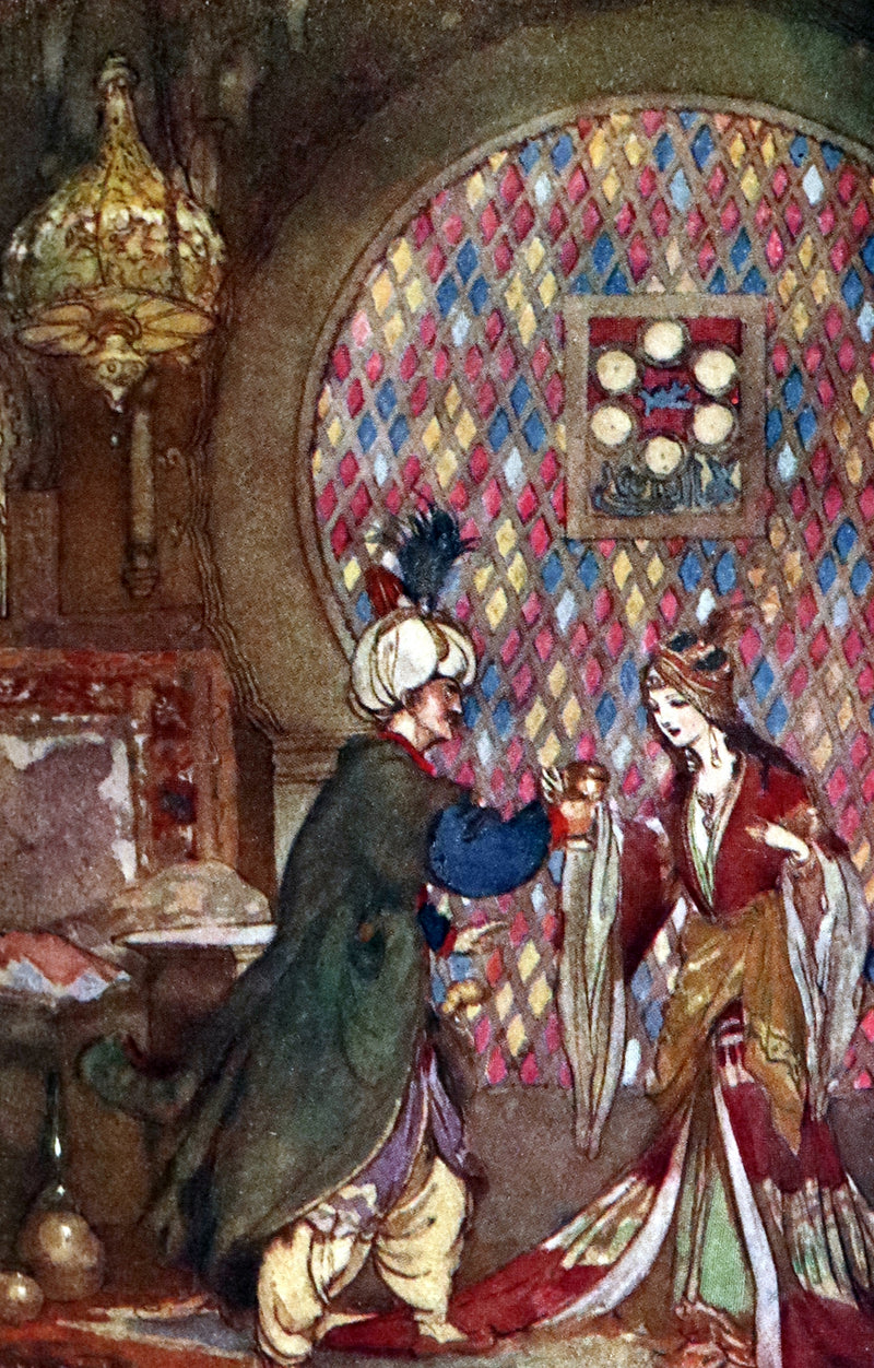 1910 Rare 1st Edition - Folk Tales from Many Lands by Lilian Gask illustrated by Willy Pogany.