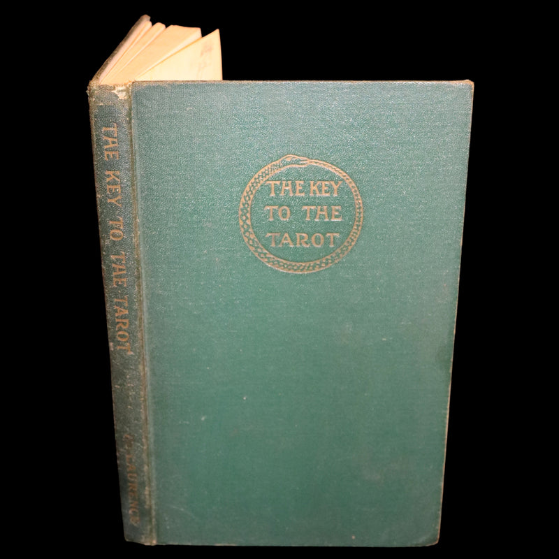 1918 Scarce Color Edition - The Illustrated KEY to the TAROT, The Veil of Divination by de Laurence.