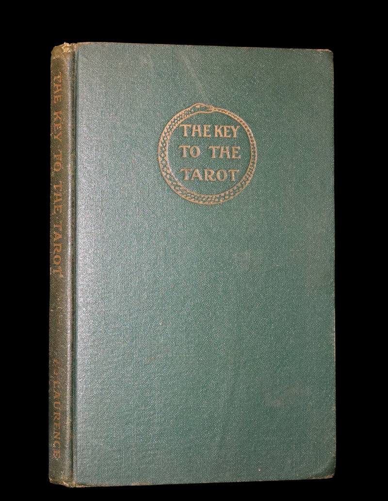 1918 Scarce Color Edition - The Illustrated KEY to the TAROT, The Veil of Divination by de Laurence.