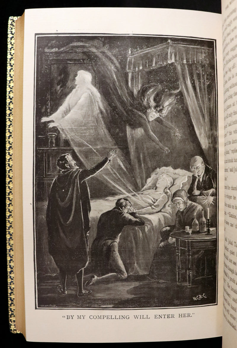 1897 Scarce Book bound by Zaehnsdorf for Asprey - MODERN ASTROLOGY - The Astrologers' Magazine by Alan Leo. Copy of Governor Charles Edison.