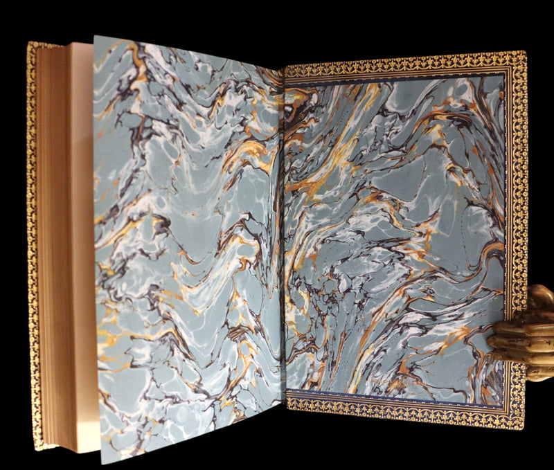 1897 Scarce Book bound by Zaehnsdorf for Asprey - MODERN ASTROLOGY - The Astrologers' Magazine by Alan Leo. Copy of Governor Charles Edison.